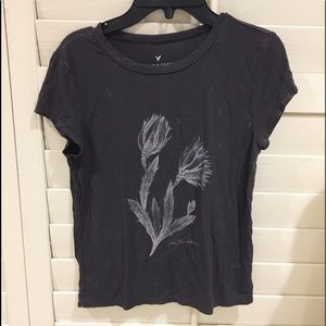 Dark Gray American Eagle top.